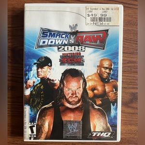 Wii Smackdown VS Raw 2008